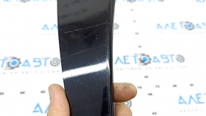 Left rear bumper cover for Toyota Sienna 21-25, glossy black, scratches