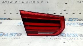 BMW 3 F30 16-18 left trunk lid inner light, light, scratches