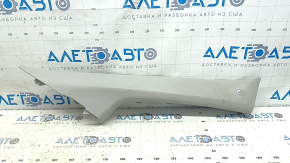 Upper right front pillar trim for Toyota Sienna 21-24, gray, plastic turned white