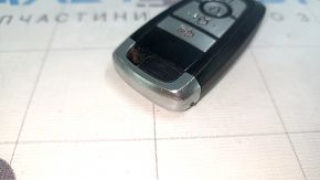 Smart Ford Fusion mk5 17-20 key, 4 buttons, no remote start, worn, nicks