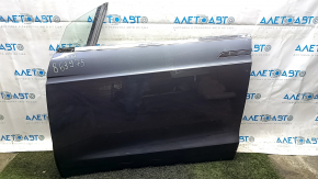 Tesla Model X 16-21 PMNG graphite front left door assembly, scratches on the handle