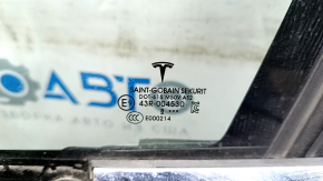 Tesla Model X 16-21 PMNG graphite front left door assembly, scratches on the handle