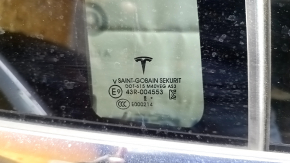 Tesla Model X 16-21 rear right door assembly, PMNG graphite, scratches