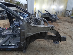 Front right quarter panel for Toyota Highlander 20-25 hybrid, graphite, on the body
