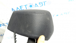 Rear right headrest BMW 3 F30 12-18, black leather, for a solid backrest, for cleaning