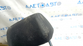 Rear right headrest BMW 3 F30 12-18, black leather, for a solid backrest, for cleaning