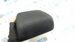 Rear central headrest BMW 3 F30 12-18 black leather, for a solid backrest, for cleaning