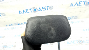 Rear left headrest BMW 3 F30 4d 12-18, black leather, for a solid backrest, for cleaning
