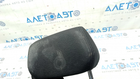 Rear left headrest BMW 3 F30 4d 12-18, black leather, for a solid backrest, for cleaning