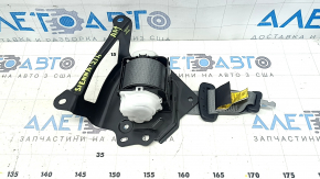 3rd row seat belt in the ceiling of the Toyota Sienna 22-24 gray