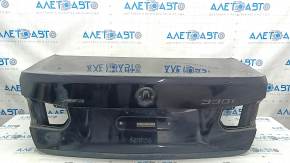 BMW 3 F30 4d 12-18 black trunk lid, dented bottom