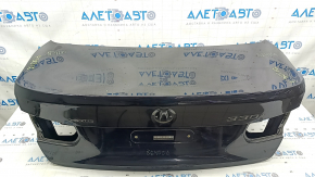 BMW 3 F30 4d 12-18 black trunk lid, dented bottom