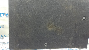 Trunk floor for BMW 3 Series F30 4D 12-18 black, suitable for mesh, first aid kit, and dry cleaning