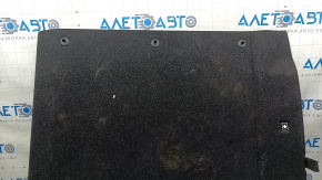 Trunk floor for BMW 3 Series F30 4D 12-18 black, suitable for mesh, first aid kit, and dry cleaning