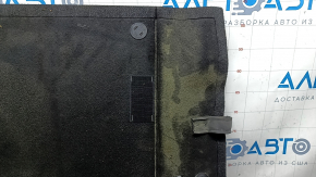 Trunk floor for BMW 3 Series F30 4D 12-18 black, suitable for mesh, first aid kit, and dry cleaning