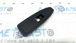 Front right window lift control trim for BMW 3 F30 12-18, black, scratches