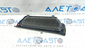 Right floor ventilation grille for Toyota Sienna 21-25, dark gray, broken mount