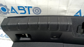 BMW 3 F30 4d 12-18 trunk opening trim, black, scratches, broken mount