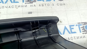 BMW 3 F30 4d 12-18 trunk opening trim, black, scratches, broken mount