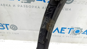 Tesla Model X 16-21 front right fender arch trim, loose fasteners, scratches