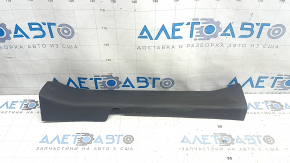 Front left inner door sill trim for Toyota Sienna 21-24, dark gray, scratches