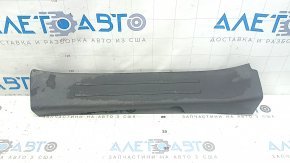 Front right inner door sill plate for Toyota Sienna 21-25, dark gray, scratches