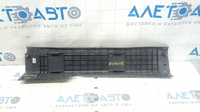 Front right inner door sill plate for Toyota Sienna 21-25, dark gray, scratches