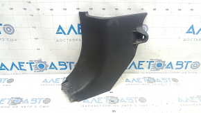 Lower left front pillar trim for Toyota Sienna 21-24, black, dented