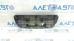 Left trunk spoiler for Toyota Sienna 21-25, matte black