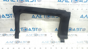 Left 3rd row seat recline mechanism cover for Toyota Sienna 21-24 black