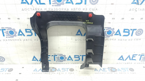 Right 3rd row seat recline mechanism trim for Toyota Sienna 21-24, black, scratches