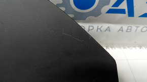 Tesla Model X 16-21 instrument cluster small monitor visor cover, black, scratched