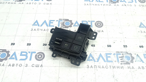 Toyota Sienna 21-24 center console button block, glossy black, scratches