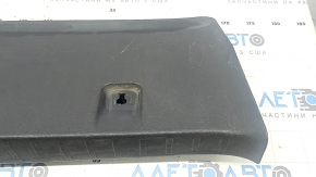 Toyota Sienna 21-24 trunk opening trim, black, scratches, worn