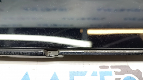Tesla Model X 16-21 front roof molding peeling paint, micro cracks in paint, broken fastener