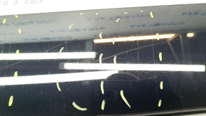 Tesla Model X 16-21 front roof molding peeling paint, micro cracks in paint, broken fastener