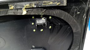 Tesla Model X 16-21 front roof molding peeling paint, micro cracks in paint, broken fastener