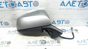 Right side mirror assembly for Toyota Sienna 21-24, 6 pins, heated, BSM, silver, pins, worn, missing housing part
