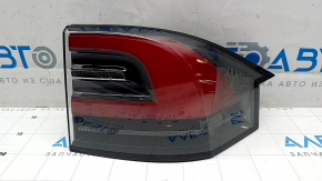 Tesla Model X 16-21 USA right outer fender light scratches