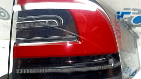 Tesla Model X 16-21 USA right outer fender light scratches