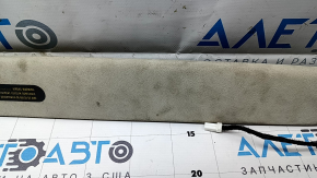 Tesla Model X 16-21 left visor, Alcantara beige, needs cleaning