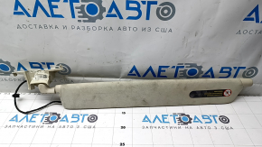 Tesla Model X 16-21 right visor, Alcantara beige, ready to clean