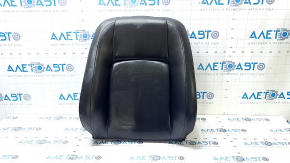 Lexus CT200h 11-13 passenger seat back upholstery, black leather, heated