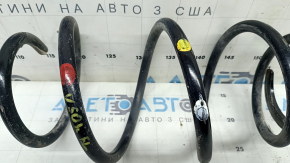 Front left spring for Toyota Camry V50 12-14 hybrid USA (white, yellow, red)