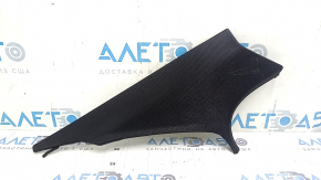 Left rear pillar trim for BMW 3 F30 12-18, black, scratches