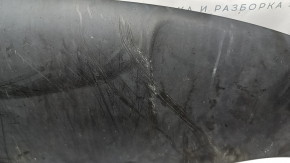 Tesla Model X 16-21 front bumper lip trim, scratches and texture