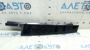 BMW 3 F30 12-18 right rear side door trim, glossy black, scratches, glued on