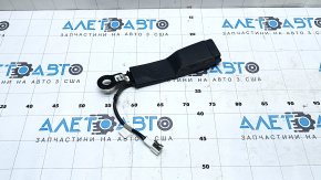 Nissan Maxima A36 16-18 passenger seat belt latch, black, with wire