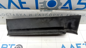 Tesla Model X 16-21 right front bumper mudguard with tears