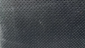 Nissan Maxima A36 16-17 passenger seat back upholstery, black leather with perforation, heated